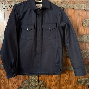 Men's Black Denim Jacket